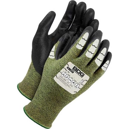 Cut-Resistant /Arc Flash Resistant Gloves, Cut Level A4, Dipped, Neoprene, Nitrile, Sandy, 8 1 PR MPN:99-1-9675-8