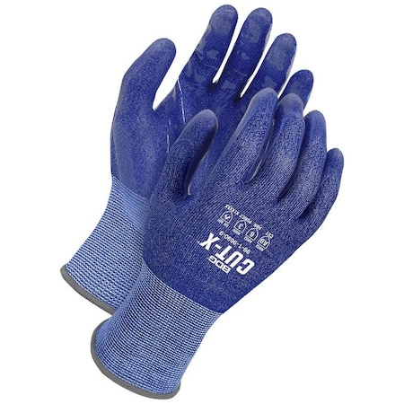 Cut-Resistant Coated Gloves, Cut Level A9, Silicone, Smooth, 2XL 1 PR MPN:99-1-9690-11