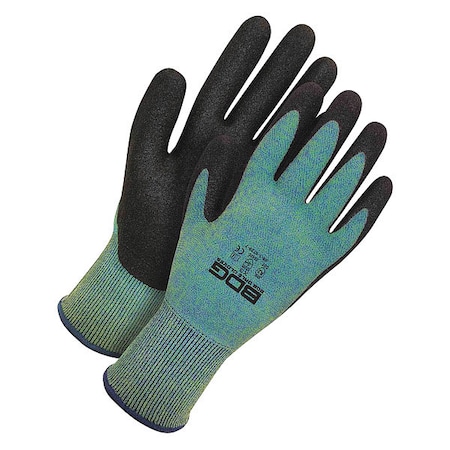 Cut Resistant Coated Gloves, Cut Level A2, Dipped, PVC, Sandy, 2XL 1 PR MPN:99-1-9729-11