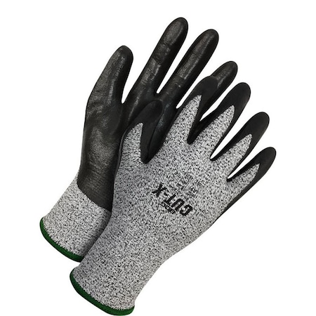 Cut Resistant Coated Gloves, Cut Level A2, Foam Nitrile, Smooth, S 1 PR MPN:99-1-9730-7-K