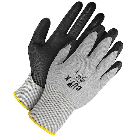 Cut Resistant Coated Gloves, Cut Level A4, Dipped, Foam Nitrile, Smooth, L 1 PR MPN:99-1-9772-9
