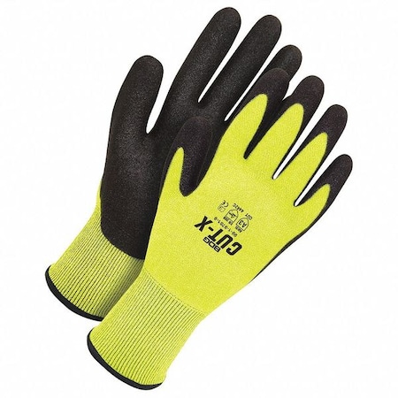 Cut Resistant Coated Gloves, Cut Level A3, Dipped, Polyurethane, Sandy, XS 1 PR MPN:99-1-9781-6