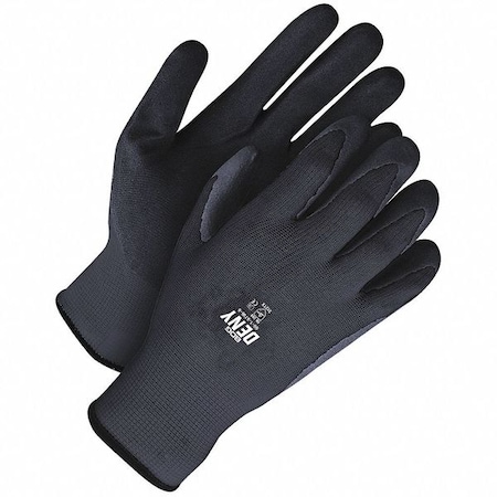 Coated Gloves, Foam Nitrile, Sponge, Palm, Not Rated Abrasion Level, Black, S (7) 1 PR MPN:99-1-9799-7-K