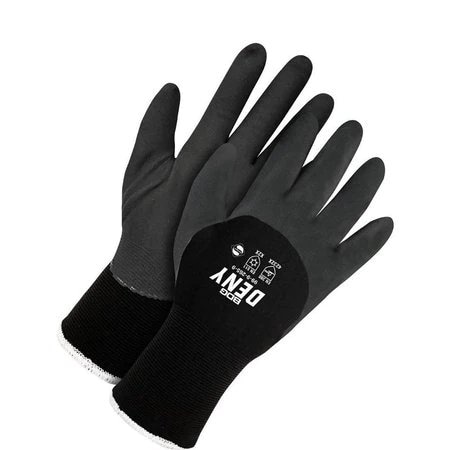 Lined Nitrile Coated Gloves, Foam Nitrile, Smooth, 3/4 Dip, Black, X2L (11) 1 PR MPN:99-9-265-1-1K