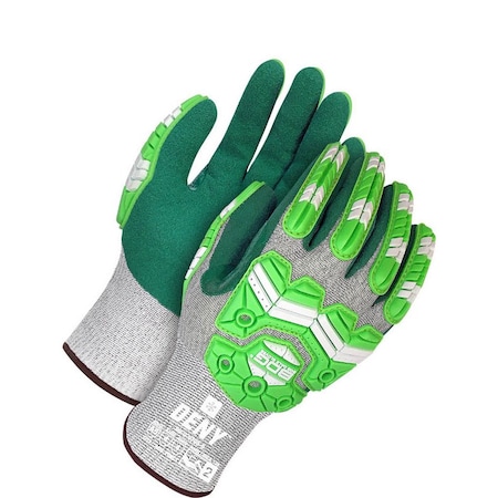 Cut-Resistant Impact Gloves, Cut Level A6, Nitrile, Sandy, 2XL 1 PR MPN:99-9-9793-11-K