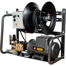 BE Power Cold Water Electric Pressure Washer Wall Mount 2000 PSI 5 HP 4 GPM 230V Black X-2050FW1A