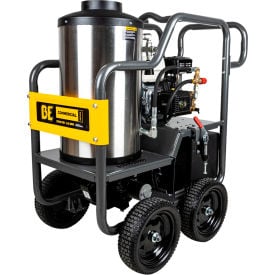 BE Power Hot Water Pressure Washer Honda GX200 3000 PSI 3 GPM HW2765HG