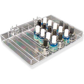 Global Approved 225568 8 Compartment Nail Polish Tray 12.25
