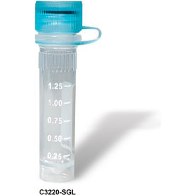 MTC Bio ClearSeal Microcentrifuge Tubes with O Ring & Loop Caps 2.0 ml 1000 Pack C3220-SGL