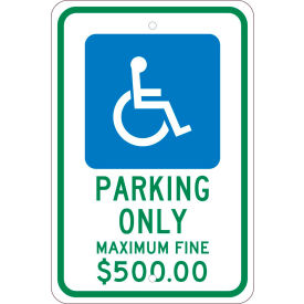 NMC TMS331J Traffic Sign Reserved Parking Ohio 18