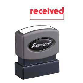 Xstamper® Pre-Inked Message Stamp RECEIVED 1-5/8