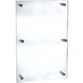Global Approved 105540 Vert/Horiz Standoff Sign HLR 30