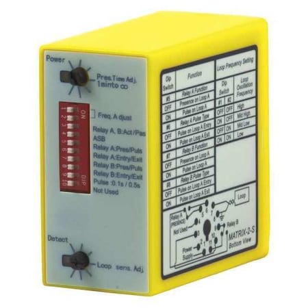 Single Loop Detector, 12-24VAC/DC MPN:10MATRIXIIS1224