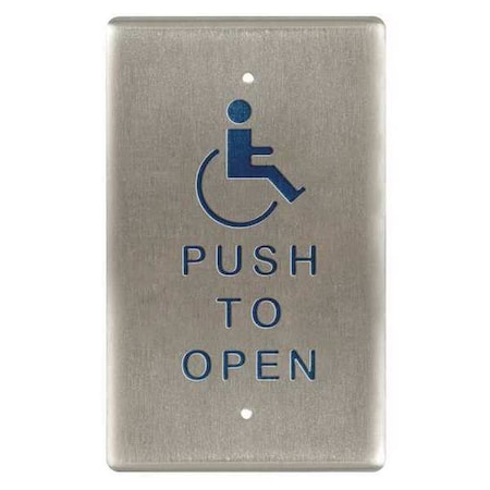 Exit Device, Single Gang, 4-1/2in. MPN:10PBO241