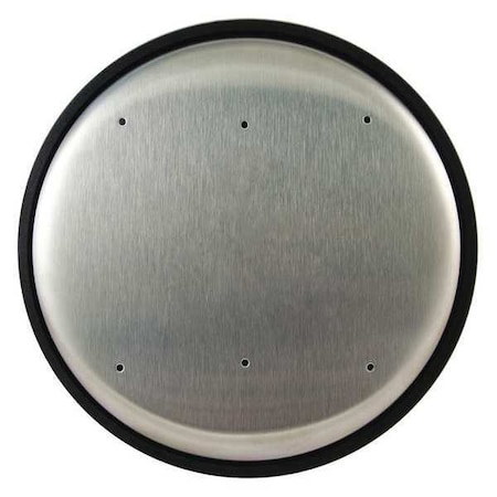 Combination Push Plate Switch, Round, 6in. MPN:10PBR10