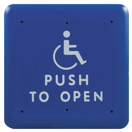 Push to Exit Button, Square, 4-1/2in. MPN:10PBS451B