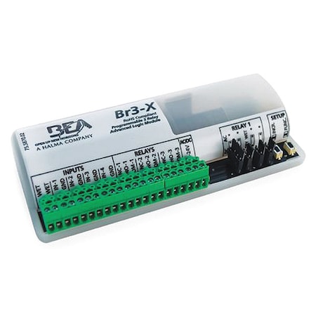 Logic Module, 3-Relay, Lexan MPN:10BR3-X