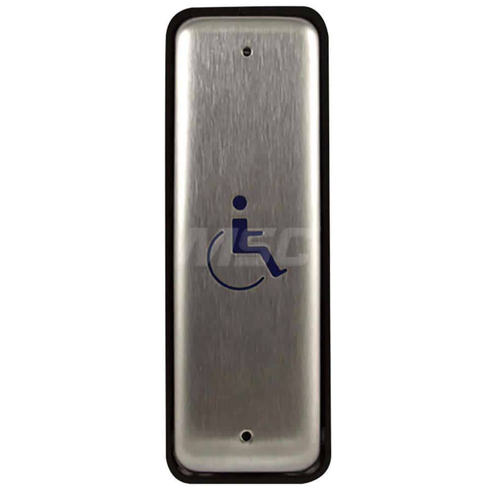 Push Plates; Material: Stainless Steel ; Width (Inch): 2 ; Overall Length (Inch): 4.75 ; Finish/Coating: Stainless Steel ; Shape: Rectangle ; Plate Thickness: 0.1250 MPN:10PBJL