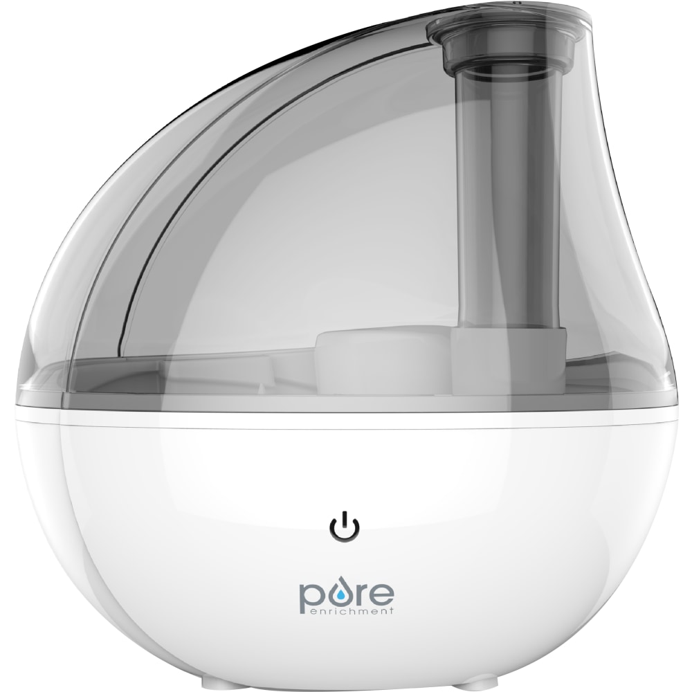 Pure Enrichment MistAire Silver Ultrasonic Cool Mist Humidifier, 8-1/8inH x 6inW x 8inD MPN:PEHUMGRY