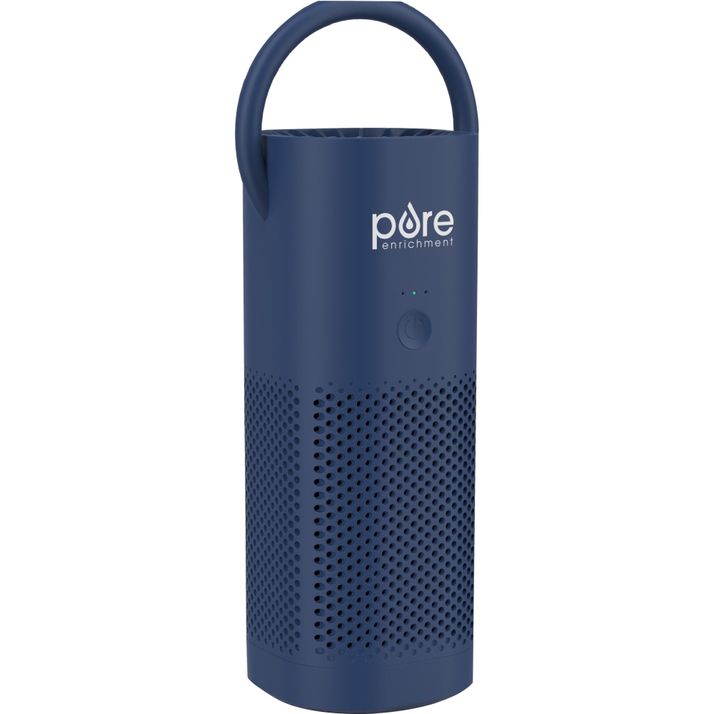 Pure Enrichment PureZone HEPA Mini Portable Air Purifier, 54 Sq. Ft. Coverage, Blue MPN:PEPERSAP-B