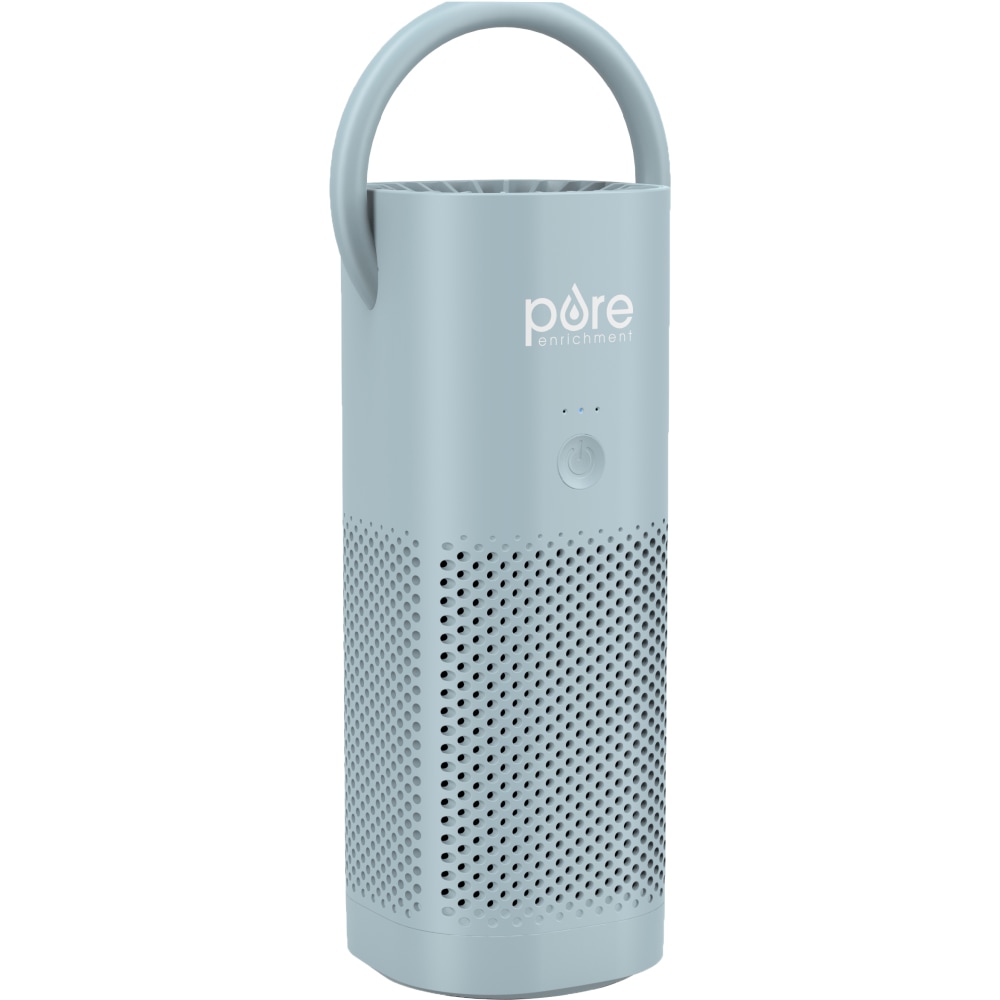 Pure Enrichment PureZone HEPA Mini Portable Air Purifier, 54 Sq. Ft. Coverage, Starlight Blue MPN:PEPERSAPST