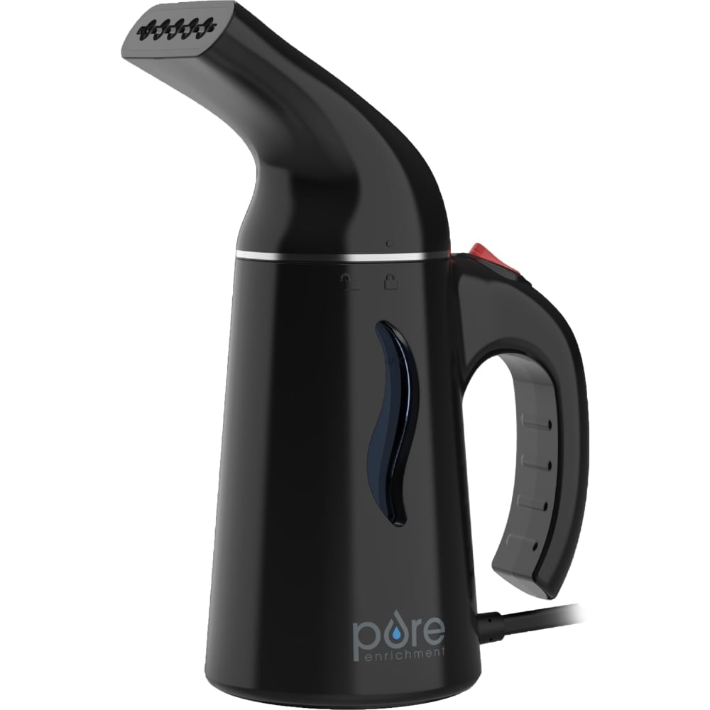Pure Enrichment PureSteam Portable Fabric Steamer, Black MPN:PEMINISTM-B