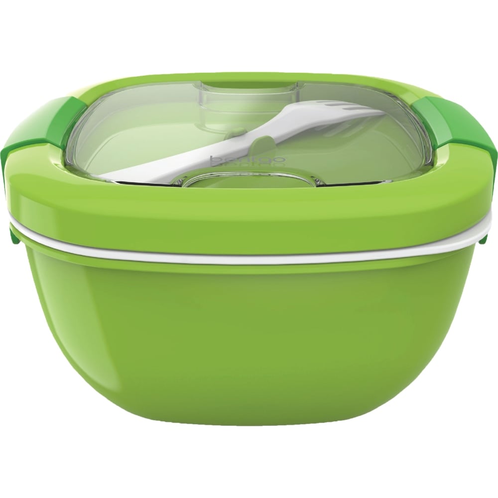 Bentgo Salad Lunch Container, 4in x 7-1/4in, Green MPN:BGOSAL-G