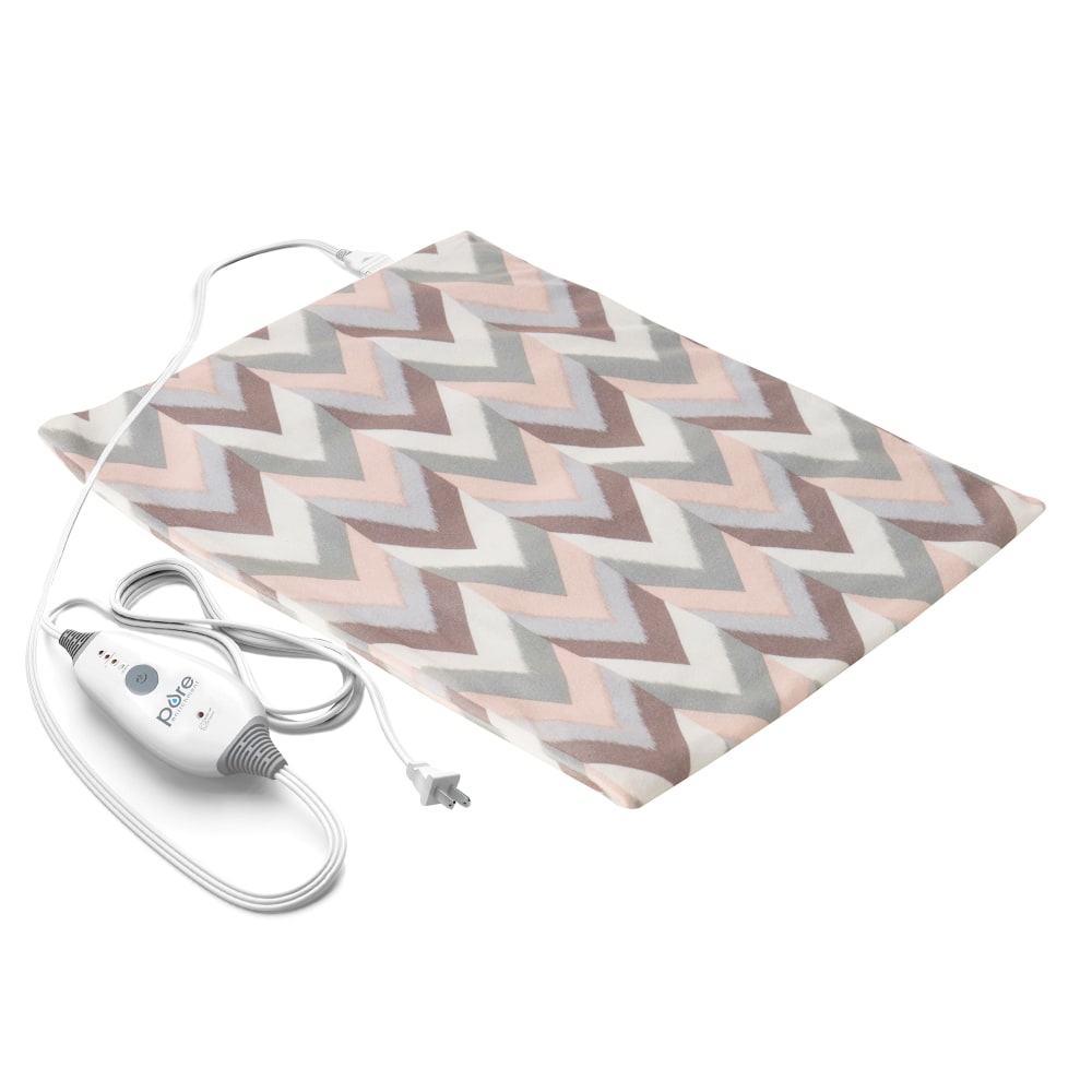 Pure Enrichment PureRelief Express Designer Series Heating Pad, 12in x 15in, Desert Herringbone MPN:PEDESHBN