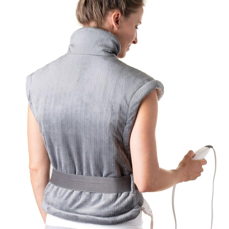 Pure Enrichment PureRelief XL Back & Neck Heating Pad, 14in x 29in, Gray MPN:PEHPBACK-G