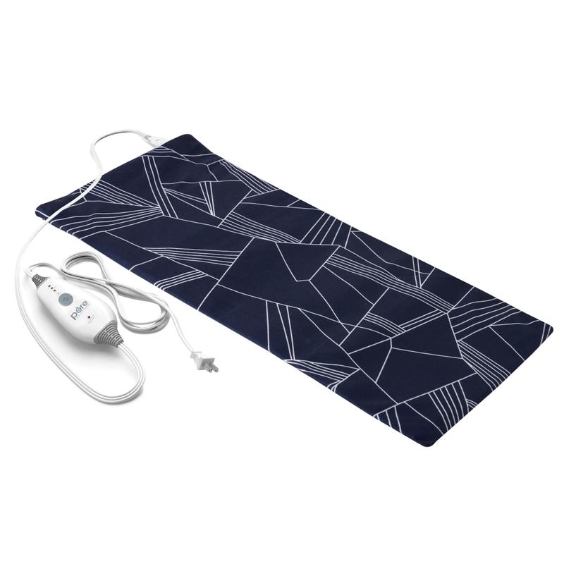 Pure Enrichment PureRelief Express Designer Series Heating Pad, 12in x 15in, Navy Graphic MPN:PEHPNVGR