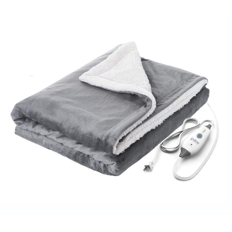 Pure Enrichment Weighted Warmth 2-in-1 Heated Weighted Blanket, 50in x 60in, Gray MPN:PEHTWGHT-G