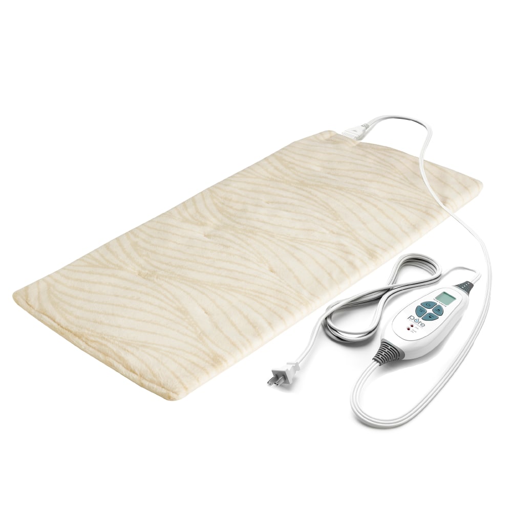 Pure Enrichment PureRelief Luxe Micromink Heating Pad, Sand Waves MPN:PELUXWAV-S