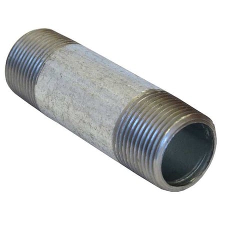 Pipe, Steel, 1/2 in, NPT x NPT, 22 in MPN:0331218206