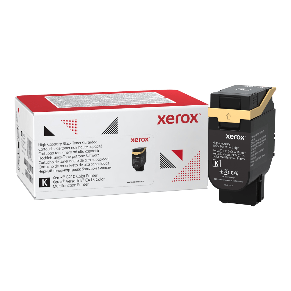 Xerox Genuine Xerox C410 Color Printer, VersaLink C415 Color Multifunction Printer Black High capacity Toner Cartridge (10500 Pages) - 006R04685 MPN:006R04685