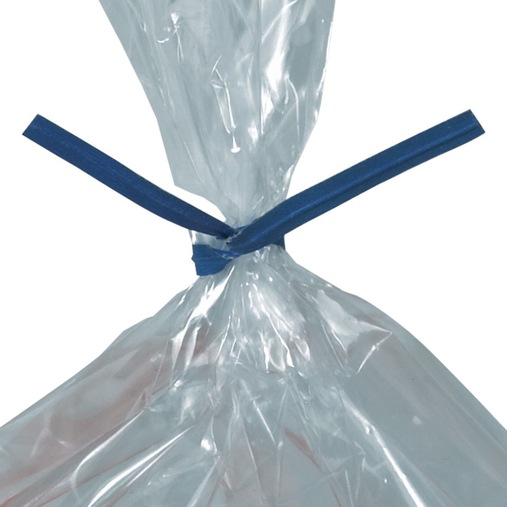 Office Depot Brand Paper Twist Ties For Poly Bags, 3/16in x 6in, Blue, Case Of 2, 000 MPN:PBT6B