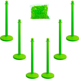 Mr. Chain® Medium Duty Plastic Stanchion Kit with 2