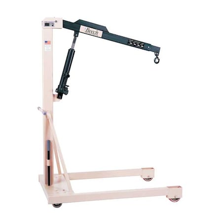 Straddle Floor Crane, 1000 lb., 28 In. W MPN:B-1000