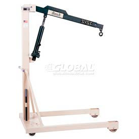 Beech Engineering Premium Hydraulic Floor Crane B-1000 1000 Lb. Capacity B-1000