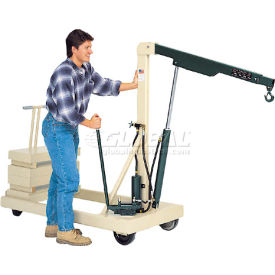 Beech® Reversed Telescopic Boom Floor Crane B-1000CW 1000 Lb. Capacity B-1000CW