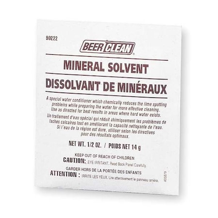 Powder Beer Clean Mineral Solvent, PK100 MPN:990222