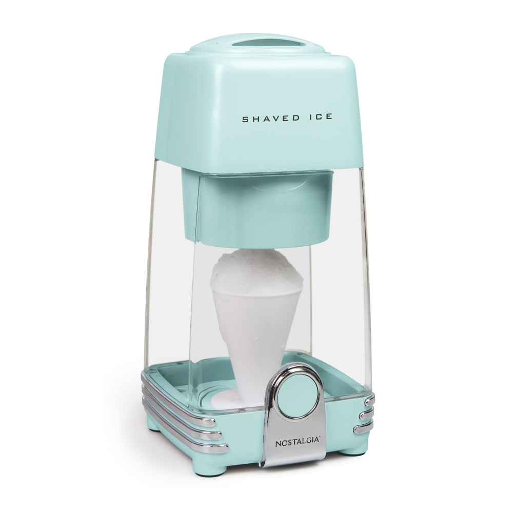 Nostalgia Electrics Electric Shaved Ice & Snow Cone Maker, Aqua MPN:IS2AQ