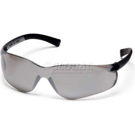 Ztek® Safety Glasses Silver Mirror Lens Silver Mirror Frame S2570S - Pkg Qty 12