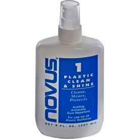 Global Approved NOVUS-7020 Plastic Clean & Shine 8oz. NOVUS-7020