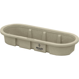 Behlen Country Poly Stock 2' x 1' x 6' Farm Flex Oval Tank 70 Gallon 52110067GT