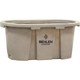 Behlen Country Poly Stock 2' x 2' x 4' Farm Flex Oval Tank 100 Gallon 52112017GT
