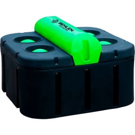 Behlen Country SF-4C Super 4-Hole Energy Free Cattle Waterer Black/Green 54110078