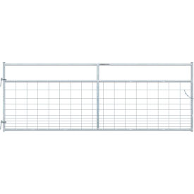 Behlen Country 12' Homesteader Gate Hog Mesh 1-5/8 Tube Galvanized 40115128