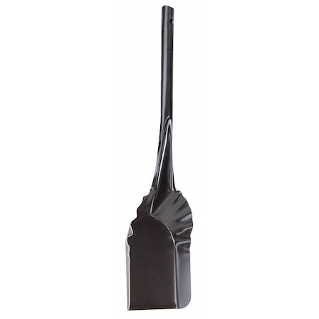 30 ga Square Point Coal Shovel, Steel Blade, 11 in L, Black Steel Handle MPN:17PCS