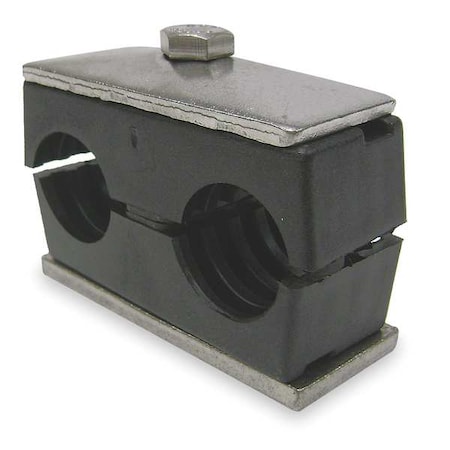 Tube Clamp Kit, Tube 3/4 In, Zinc-Plated MPN:TW3075-PP
