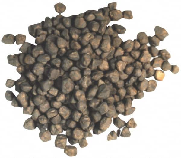 Irregular Tumbling Media: Nut Shell Carrier, Quartz Abrasive MPN:DWS0-1/2-0350LB